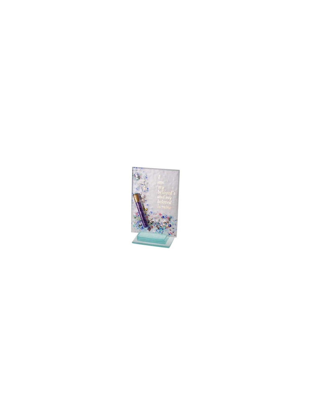 I Am My Beloved's Wedding Breaking Glass Keepsake | Wedding | Judaica